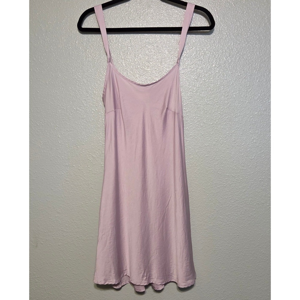 Fishers Finery 100% Silk Slip Dress Small Lavender Fairycore Whimsical